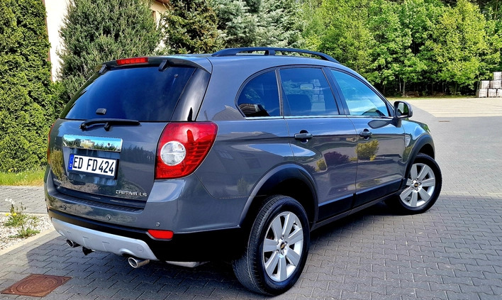 Chevrolet Captiva cena 26900 przebieg: 209267, rok produkcji 2011 z Kłecko małe 631